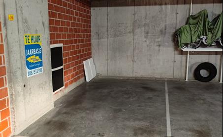 Garage-Parking loué Coxyde