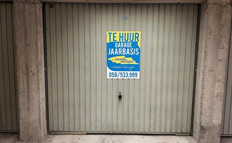 Garage-Parking verhuurd Koksijde